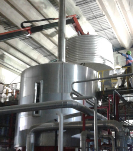 Instalación de Silos y Equipos de Materia Prima – Cervecería Nacional Dominicana
