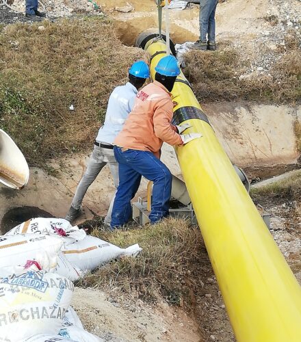 Gasduct PIPELINE for LNG Gas Conversion of Quisqueya I Generation Plant – (WÄRTSILÄ)